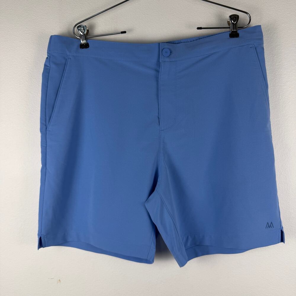 Mizzen Main Deck Shorts Straight Blue Provence Lightweight 7" Inseam Men's XXL